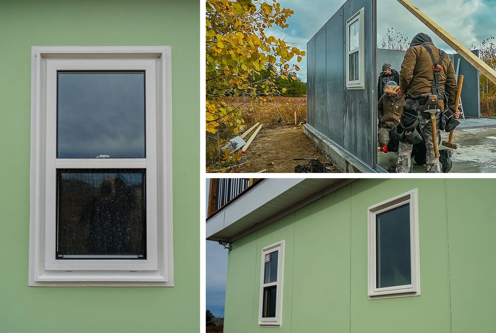 Seamless Construction with Pre-Installed Windows and Hardware 